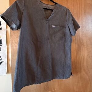 Figs scrubs: Grey “denim” color